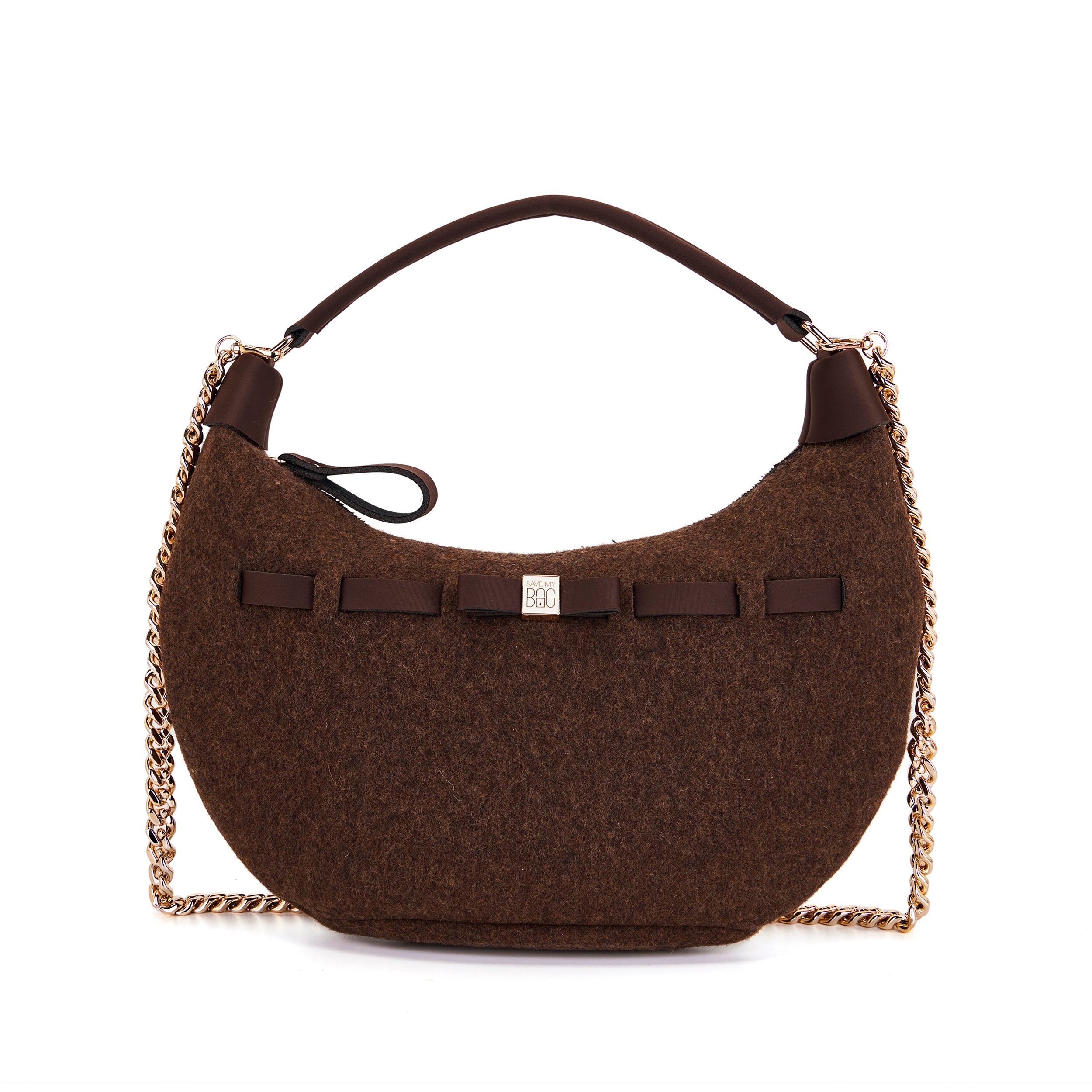 Borsa a spalla Arianna Dark Brown