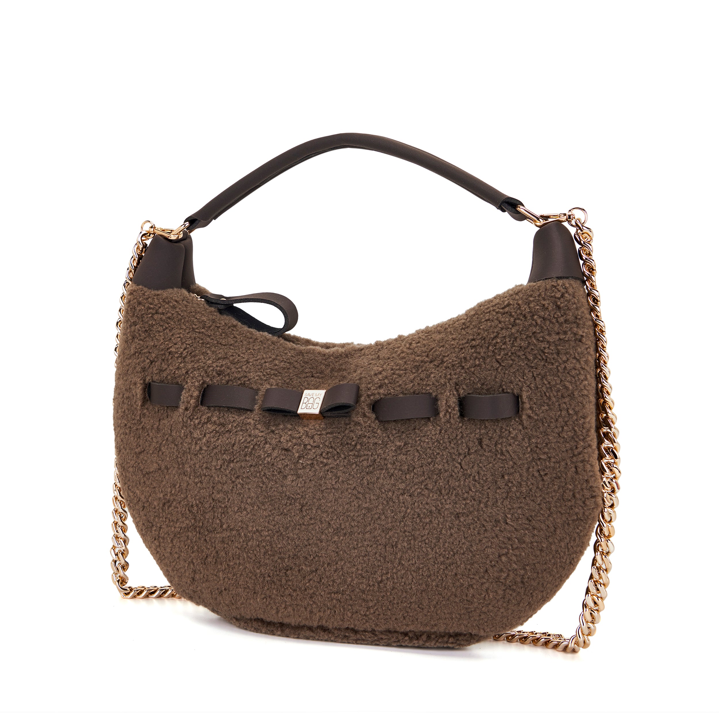 Borsa a spalla Arianna Taupe - Immagine 2
