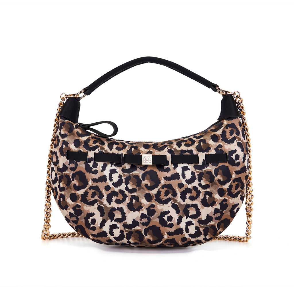 Borsa a spalla Arianna Leopard