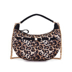 Borsa a spalla Arianna Leopard