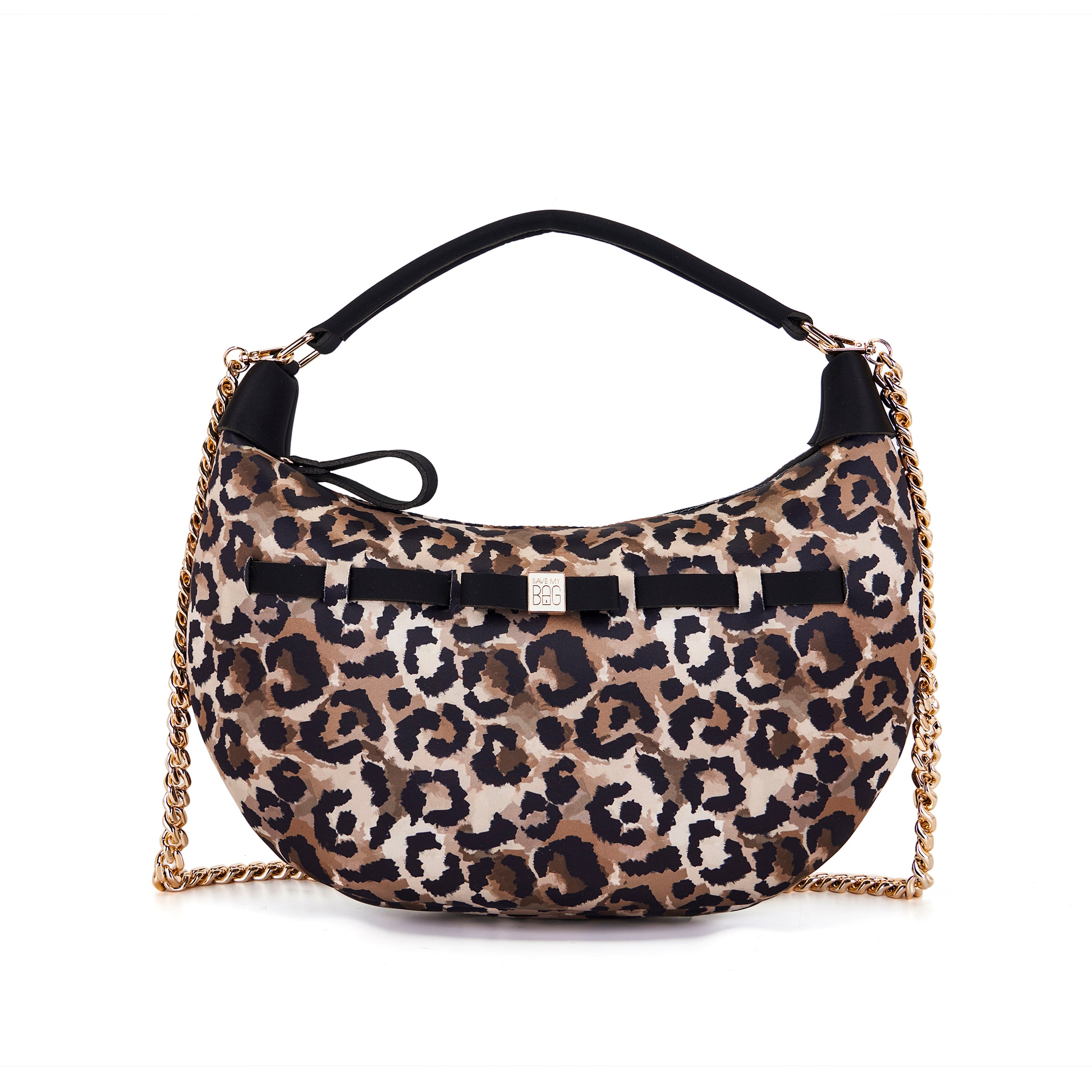 Borsa a spalla Arianna Leopard